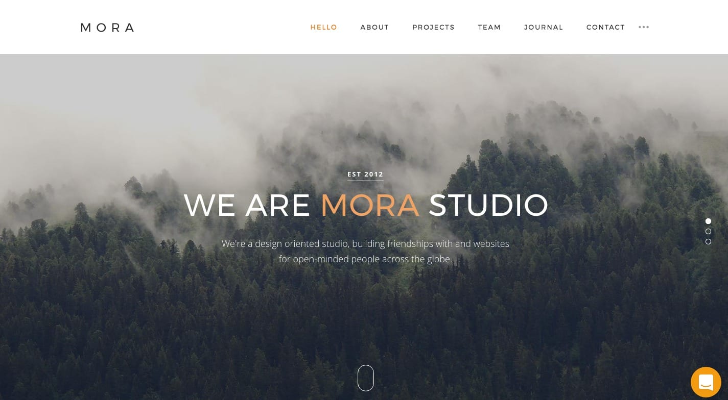 Mora WordPress Theme