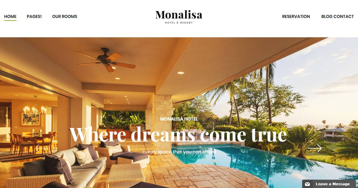 Monalisa WordPress Theme