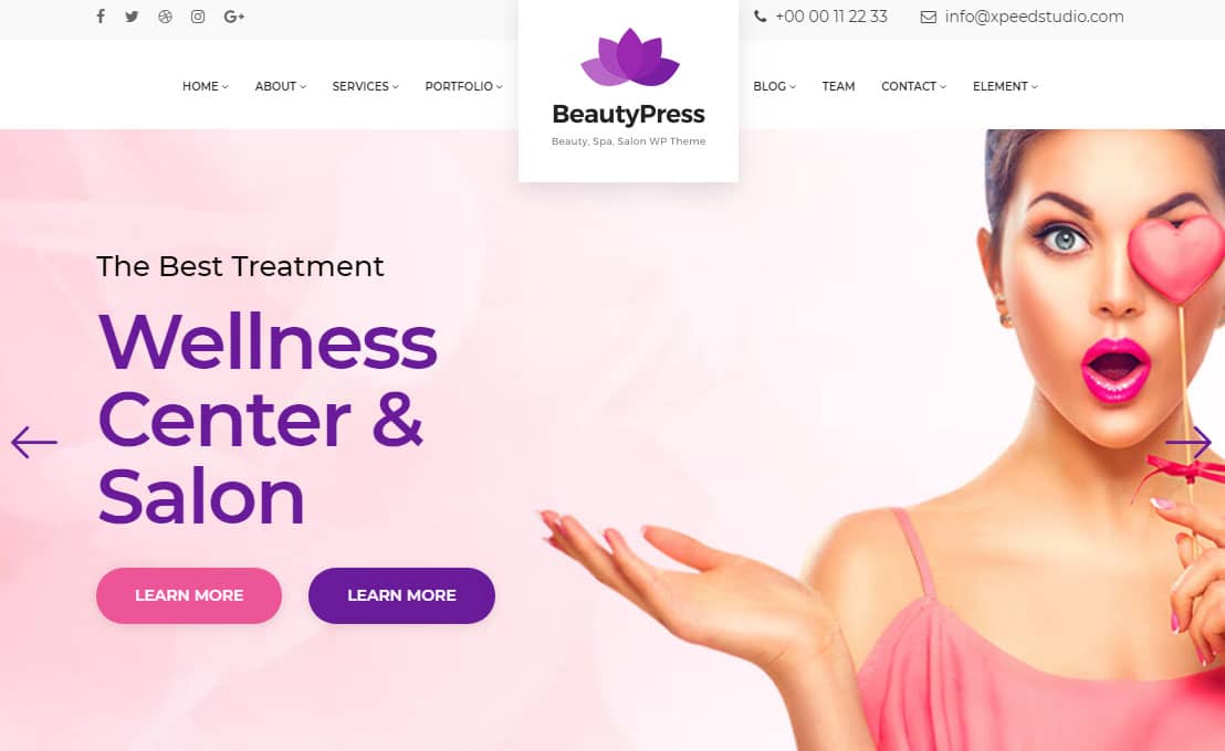 BeautyPress WordPress Theme
