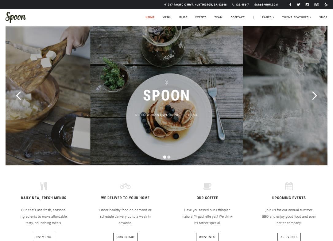 Spoon WordPress Theme