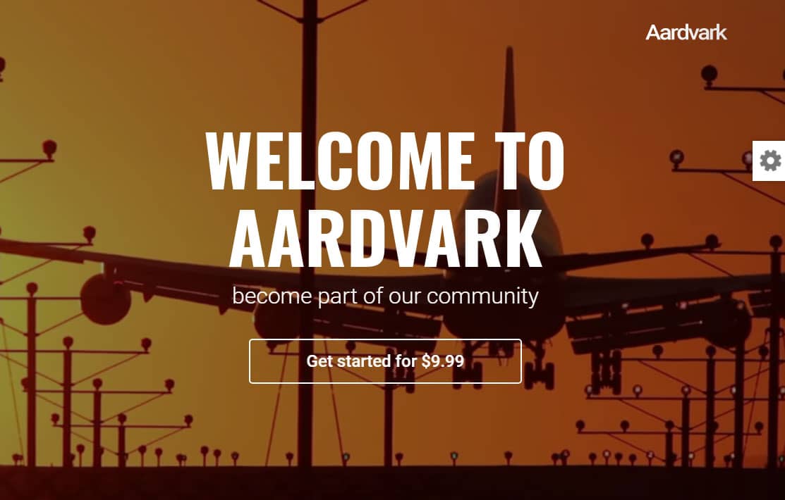 Aardvark WordPress Theme