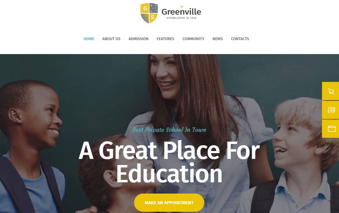 Greenville WordPress Theme