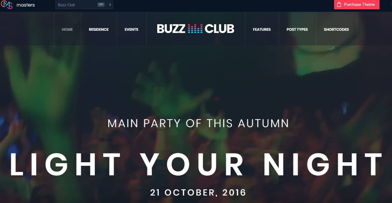Buzz Club WordPress Theme