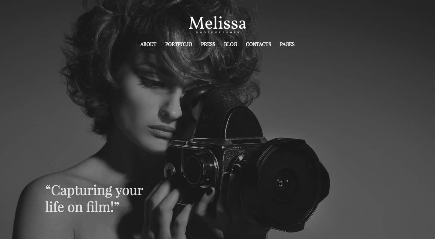 Melissa WordPress Theme