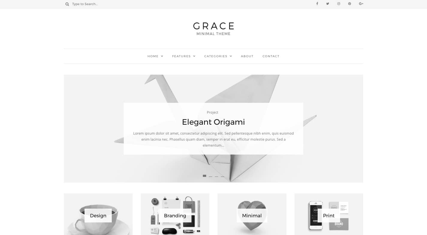 Grace WordPress Theme