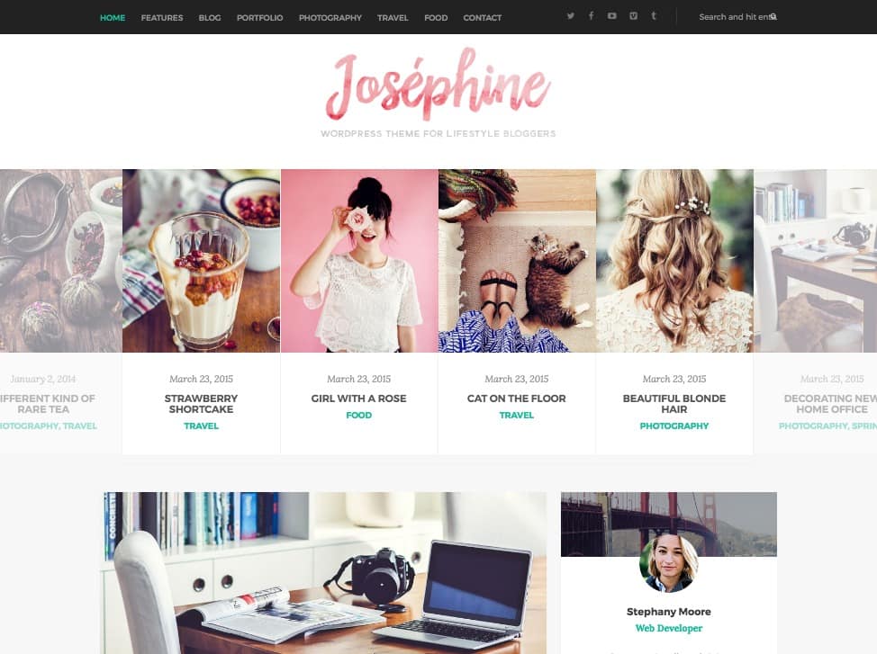 Josephine WordPress Theme